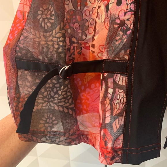 Sheer Floral Colorful Jacket NWOT - Picture 7 of 11